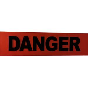 Cinta de Advertencia de Peligro Roja No Adhesiva Wesure PE, Barrera de Precaución con Tamaño y Modelo Personalizables S6101 - Product Image 4