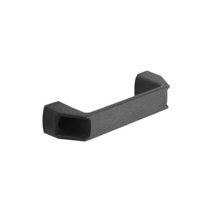 <strong>Black</strong> Small Pull Handle Modern Minimalist Design for Surface-Mounted Installation Mobile Phone Cabinets - Product Image 1