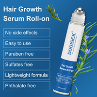 Sérum capillaire au romarin 25 ml, roll-on, traitement contre la chute des cheveux, huile essentielle de romarin pour le soin du cuir chevelu, massage capillaire