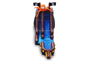 Tobogán Acuático Inflable Personalizado <span class=keywords><strong>con</strong></span> Temática de Barco Pirata, Parque Acuático Inflable <span class=keywords><strong>con</strong></span> <span class=keywords><strong>Piscina</strong></span> para Niños, Fiestas de Verano en el Patio Trasero, <span class=keywords><strong>Alquiler</strong></span> - Product Image 2