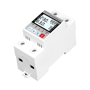 Protector de Sobretensión y Baja Tensión Inteligente WiFi TUYA 63A 220V con Medidor de Energía kWh, Interruptor y Temporizador - Product Image 1
