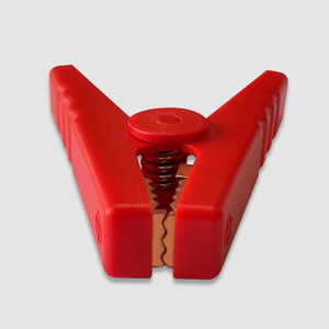 Noir et rouge isolé câbles de cavalier Boost Clips camion voiture batterie de stockage pinces de Test électroniques sonde de plomb pinces crocodiles - Product Image 5