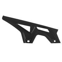 Kit de protection de chaîne pour Surron Light Bee X S, panneaux de protection de chaîne supérieurs et inférieurs en plastique noir, remplacement pour Segway X160 X260