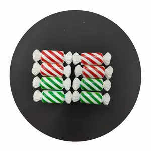 Resin Crafts For DIY Christmas Decoration Lovely Christmas Candy Flat Back Resin Cabochon