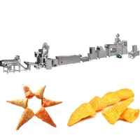Machine de production automatique de chips triangulaires de maïs pour collations, extrudeuse de transformation, chips de nachos, chips de tortilla, machine à faire des chips