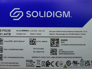 Modul SSD Kecepatan Tinggi untuk Dell 0G06V9 G06V9 Intel P5336 61.44TB U,2 NVME PCIE SBFPF2BV614TDS1 Enterprise SSD - Product Image 3