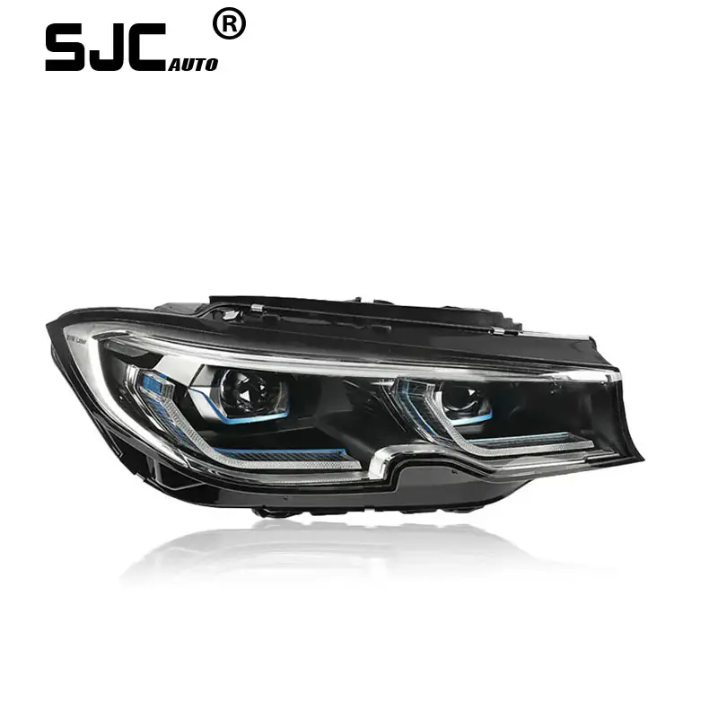 SJC Aut-faros delanteros para coche, luces LED DRL automotrices para BMW G20 G28, lente de proyector, 2019-2022