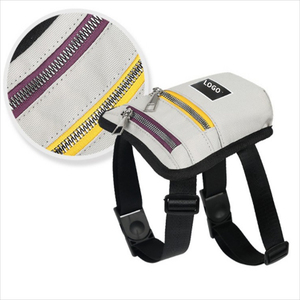 เสื้อกั๊กสุนัขแบบ 2 in 1 สำหรับกิจกรรมกลางแจ้ง พร้อมกระเป๋าเป้สะพายหลังปรับได้สำหรับสัตว์เลี้ยง เหมาะสำหรับการเดินทาง เดินป่า และตั้งแคมป์ - Product Image 4