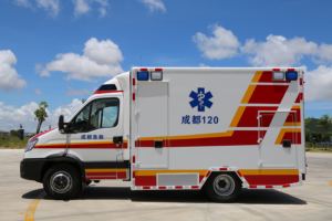 Nuova ambulanza auto ospedale emergenza NAVECO Ousheng Box di monitoraggio ICU veicolo ambulanza per la vendita - Product Image 3