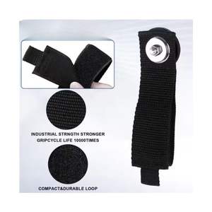 吊り下げ式ナイロンバックル付きの頑丈な収納弾性バンドに使用可能ケーブルタイカスタム自己粘着フックループ留め具 - Product Image 4