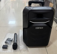 EDIFIER PW312 Enceinte portable d'extérieur 12 pouces pour scène, système audio haute fidélité pour la danse en plein air, le karaoké, le camping et la guitare électrique