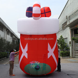 XIXI TOYS Zapatos Navideños Inflables Gigantes para Exteriores de 4m de Alto, Botas de Regalo de Navidad con Impresión Digital y 3 Años de Garantía - Product Image 4