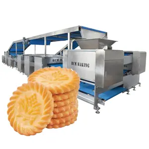 Automatische Keksmacher-Produktions linie zur Herstellung von Maschinen mit Fabrik preis andere Snack maschinen