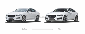 Para <span class=keywords><strong>Jaguar</strong></span> <span class=keywords><strong>XE</strong></span> 2017-2019 actualización base a la versión XES parachoques delantero bajo a alto kit de carrocería completo - Product Image 2