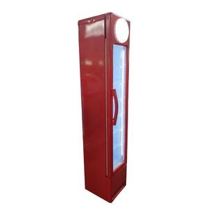 Congélateur vertical commercial OEM SD105L 105L avec porte vitrée, mince, à température unique, pour présentation de glaces, réfrigérant R290 -25°C - Product Image 6