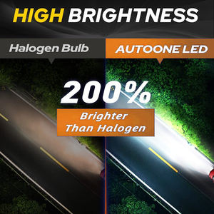 หลอดไฟหน้ารถยนต์หลอดไฟ LED สำหรับรถยนต์ H4 <span class=keywords><strong>240</strong></span> W หลอดไฟ LED สำหรับรถยนต์ H11 H7 H1 9006 H3 - Product Image 4