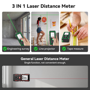 Distancemètre laser Sndway 3 en 1 haute précision 100m pour outils de construction et règles d'ingénierie intelligentes - Product Image 4