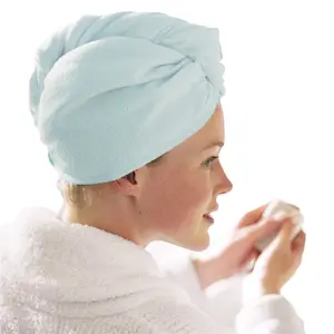 Micro Sợi Tóc Khô Mặt Khăn Tùy Chỉnh Nhanh Khô Sợi Nhỏ Tóc Khăn Twist Khăn - Product Image 1