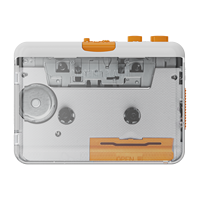 Convertisseur de cassette USB portable Lecteur de cassette MP3 Enregistreurs et lecteurs de cassette portables pratiques