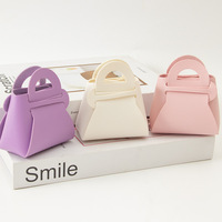 Porte-monnaie pliable en cuir PU couleur bonbon, style Ins, mini porte-clés portable