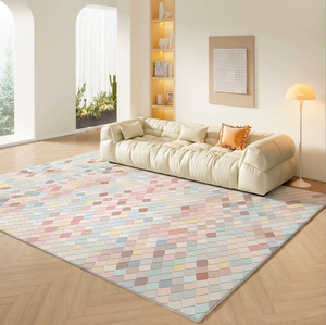 Haute nouveau <span class=keywords><strong>tapis</strong></span> en peluche pour adolescents Polyester coupe Pile <span class=keywords><strong>tapis</strong></span> de sol pour chambre hôtel utiliser sable cheveux Table basse couverture pour dormir - Product Image 2