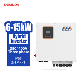 เมกาเรโว ซีรีส์ H3 ระบบไฮบริดสามเฟส 8kW 10kW 12kW 15kW 400V ออน/ออฟกริด ระบบไฮบริดพลังงานแสงอาทิตย์แรงดันสูง - Product Image 3