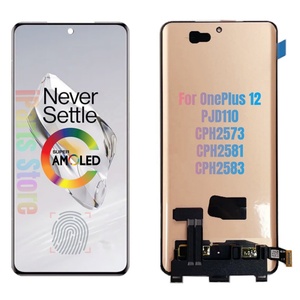 Pantalla <span class=keywords><strong>de</strong></span> Repuesto Nueva IPARTS para OnePlus 12 5G CPH2573 CPH2583 PJD110 CPH2581, Pantalla Táctil AMOLED <span class=keywords><strong>de</strong></span> 120Hz, Piezas OEM - Product Image 1