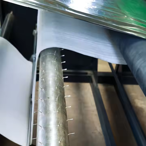 Machine de plastifieuse de feuilles de mousse EPE triple compatible à grande vitesse 60 m/min Machine de plastifieuse de plastique non tissé/feuille/Kraft de largeur personnalisée - Product Image 3