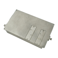 Module amplificateur de puissance RF large bande personnalisable HKTX 50W en aluminium, gain 52dB, protection FPV pour drone |   Gamme de fréquences 4000-8000 MHz