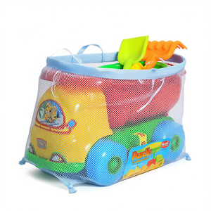 Kids <b>Beach</b> Sand Truck Toy Set with Shovel and Rake Outdoor Sandbox Play Toy - Product Image 2