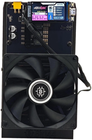 NerdQaxe++ Rev6.1 6T 100W BM1370 ASIC Chips Mini Metal Bitcoin Solo Miner Sha-256 Lottery Lucky Miner