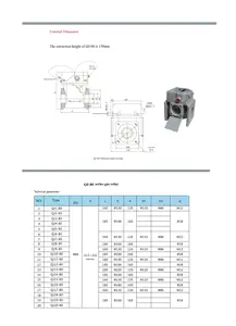 リレーガス/buchholzリレーサプライヤー中国工場ホット販売QJ4-80油浸変圧器アクセサリー、単一信号