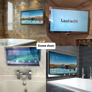 Android Smart WIFI untuk kamar mandi <span class=keywords><strong>TV</strong></span> tahan air <span class=keywords><strong>22</strong></span> inci HD 1080p LED lampu latar antarmuka LAN dekorasi Villa Hotel - Product Image 5
