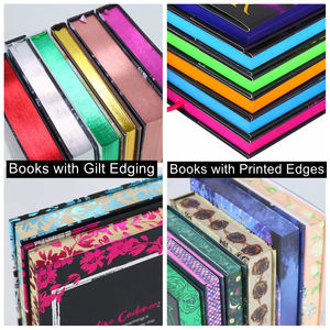 Impresión de borde de libros de tapa dura de edición especial de novela romántica con borde rociado personalizado OEM - Product Image 6