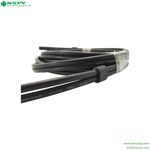 Cabo de Extensão Solar Duplo de 40cm UL94-V0 Classe de Chama Teste de Tensão de 6000V Comprimento Personalizado Grau de Segurança PPE Isolamento II -40 - Product Image 5