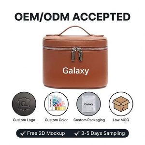 Fashion Customized logo <b>Toiletry</b> <b>Bag</b> - Portable, <b>Waterproof</b>, Travel Leather Cosmetic Storage <b>Bag</b> Made of Women's Makeup <b>Bag</b> - Product Image 4