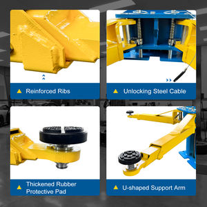 Palan de camion automatique de voiture d'ascenseur de poteau de 9000 LBS 220 V garantie résistante de <span class=keywords><strong>12</strong></span> mois - Product Image 5