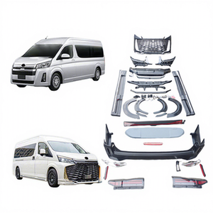 Accesorios para Parachoques de Coche de Plástico PP XT, Kit de Carrocería con Faros LED para Toyota Hiace 2019-2024, Conversión a Kit de Carrocería Kaiser Crown Facelift - Product Image 1