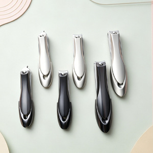 Household Mantis-shaped Anti-Splash <b>Nail</b> Clippers, Flat and Slanted Tip <b>Nail</b> Clippers, Stainless Steel Complete <b>Nail</b> Trim <b>Set</b> - Product Image 3