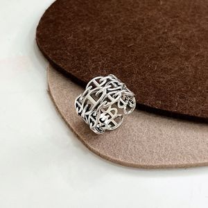S925 Sterling Silver Women's <b>Ring</b> Geometric Adjustable <b>Open</b> Design Everyday Wear - Product Image 3