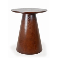 Table basse en frêne contreplaqué noir