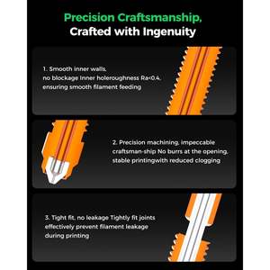 Kit de Bloque de Calentamiento Cerámico Creality K2, Metal, 350°C, Alta Temperatura, Accesorio para Impresora 3D - Product Image 6