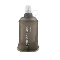 Bouteille d'eau souple pliable en TPU 250ML/500ML, gourde d'hydratation réutilisable pour la randonnée, la course à pied, le cyclisme, le marathon