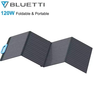 Para <span class=keywords><strong>Bluetti</strong></span> <span class=keywords><strong>EB3A</strong></span> + PV120 estación de energía portátil 500Wh Panel Solar monocristalino carga rápida de iones de litio para el hogar Camping Coche - Product Image 6