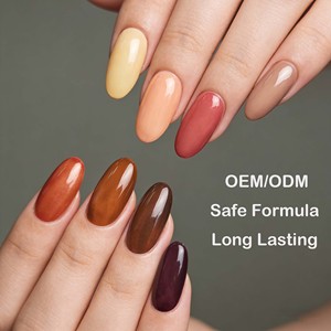 เจลทาเล็บสีนู้ดลาเต้มาการอง จำหน่ายส่ง รับผลิตแบบ OEM ODM แบรนด์ส่วนตัว สำหรับช่างทำเล็บ - Product Image 3