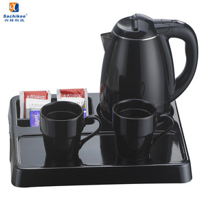 Hotel perhotelan Set baki cepat otomatis mematikan baja ketel listrik plastik keramik baki kopi air portabel rumah tangga - Product Image 2