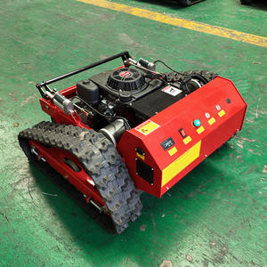 Nuevo Cortacésped a Control Remoto de Gasolina con Orugas de Goma de 550 mm, Autopropulsado, para Uso Industrial, Agrícola, en Huertos y Todo Tipo de Terreno - Product Image 5