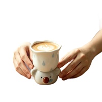 Tasse à café en céramique Lelyi Creative Cute Bear, tasse à latte, tasse à latte