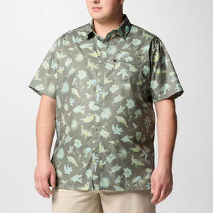 Camisa personalizada de talla grande <span class=keywords><strong>para</strong></span> <span class=keywords><strong>hombre</strong></span>, venta directa de fábrica, <span class=keywords><strong>camisas</strong></span> de manga corta con logotipo personalizado estilo <span class=keywords><strong>Columbia</strong></span> <span class=keywords><strong>para</strong></span> <span class=keywords><strong>hombre</strong></span>, camisa impresa digital personalizada - Product Image 2