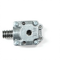 Système de levage de bureau manuel K27, course de 375 mm, vis T12, tube en acier galvanisé, hauteur réglable, système à manivelle, usine OEM